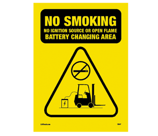 Safety Sign - Forklift Training Safety Products