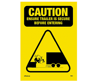 Safety Sign - Forklift Training Safety Products