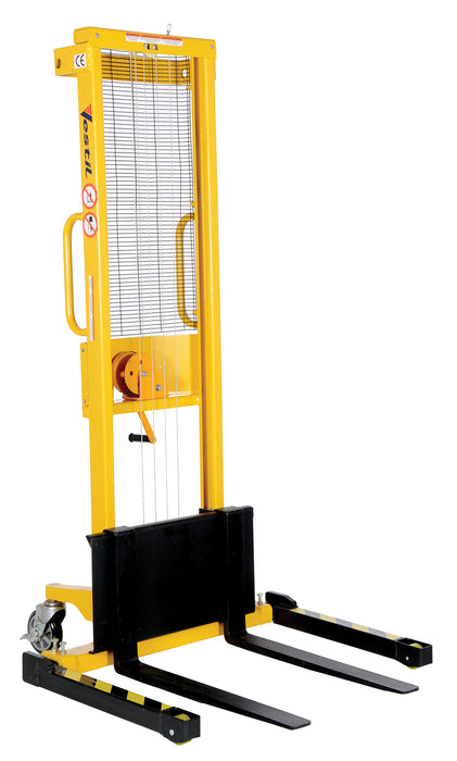 Manual Hand Winch Stackers - Forklift Training Safety Products