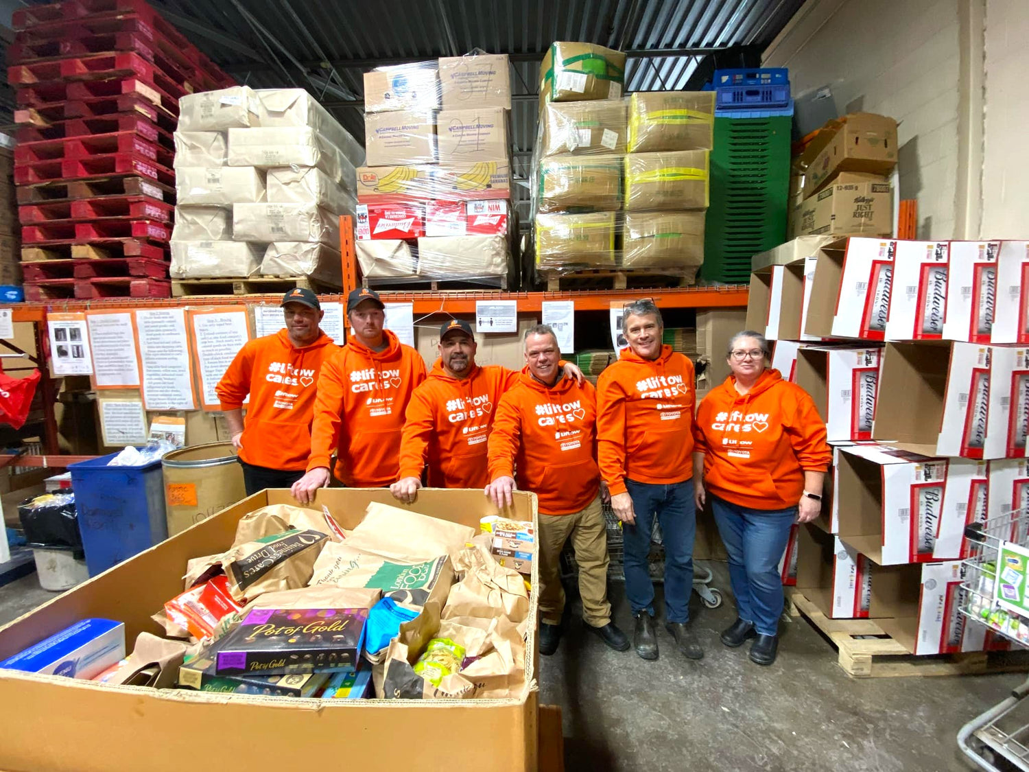 Inspiring Volunteer Work at London Food Bank