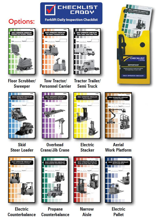 Checklist Caddy Kit (Book, Pouch & Pen)