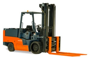 High-Capacity Electric Cushion Forklift