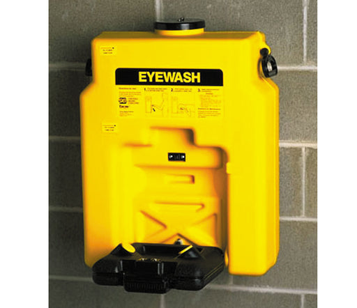 Gravity Feed Eye Wash - Forklift Training Safety Products