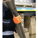 Orange Polyester Work Gloves with Polyurethane Coating - Forklift Training Safety Products