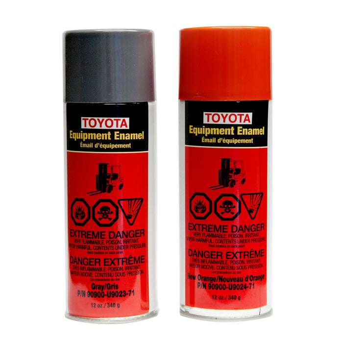 Toyota Forklift Enamel Aerosol Spray - Forklift Training Safety Products