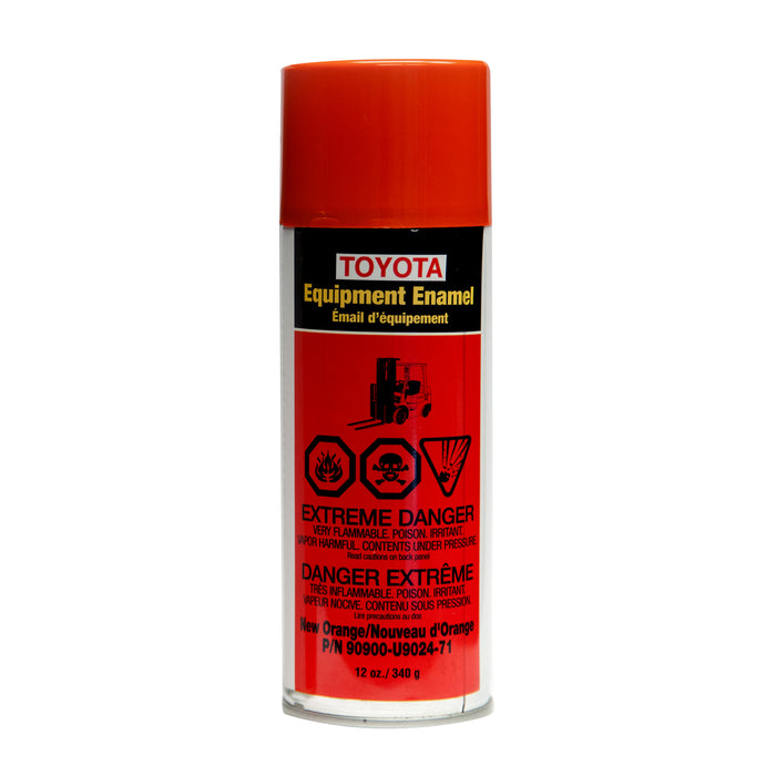 Toyota Forklift Enamel Aerosol Spray - Forklift Training Safety Products