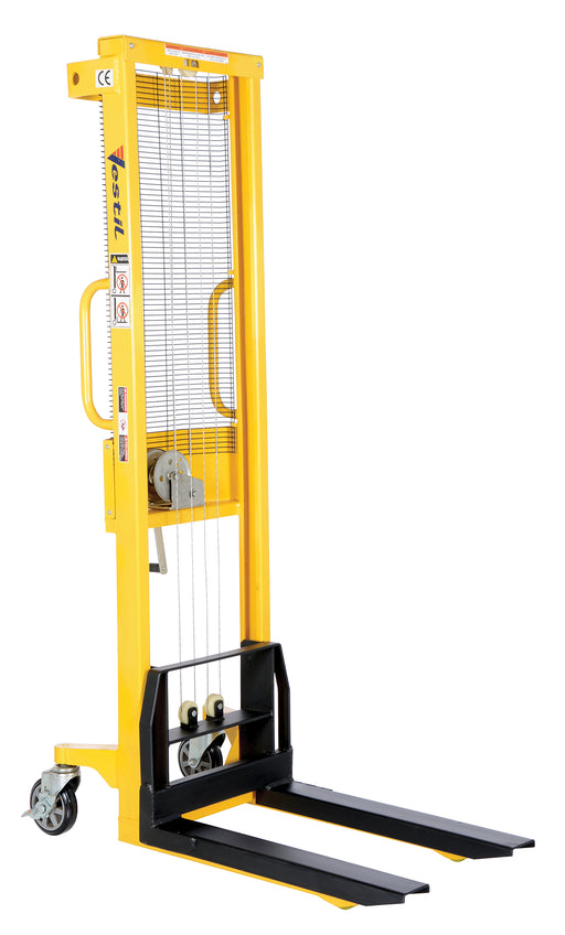 Manual Hand Winch Stackers - Forklift Training Safety Products